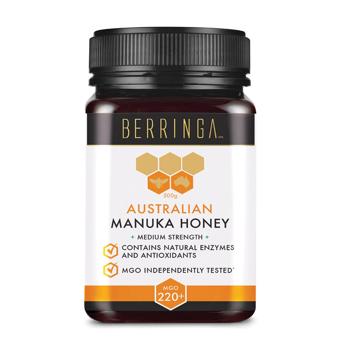Berringa_Aust_Manuka_Honey_Medium_Strength_MGO_220_500g_media-01_e0651783-52b4-452a-8220-dd2b62561c54