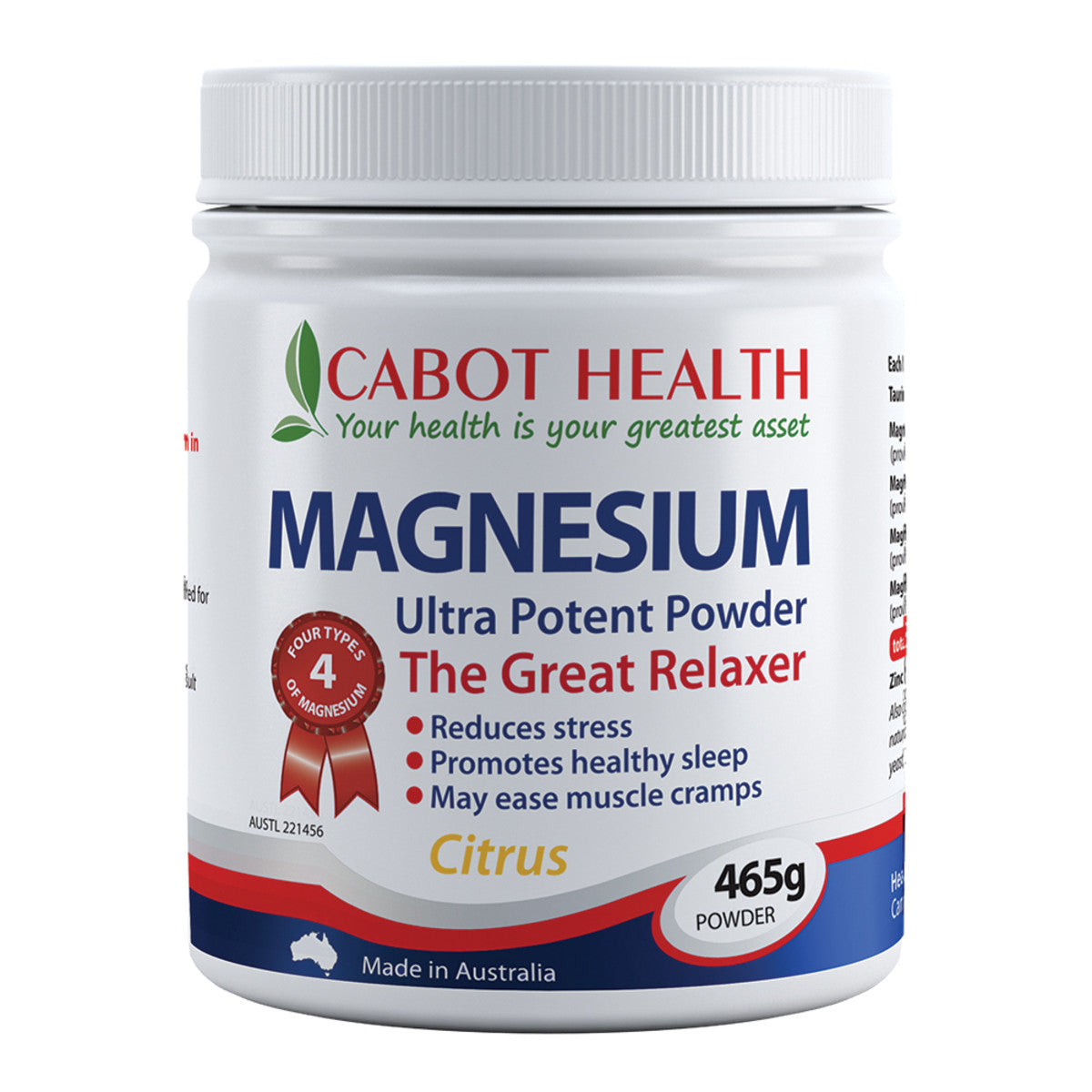 Cabot_Health_Magnesium_Ultra_Potent_Citrus_Powder_465g_media-01_1f3fc5d3-2296-4178-bae1-133a5c7ad99e