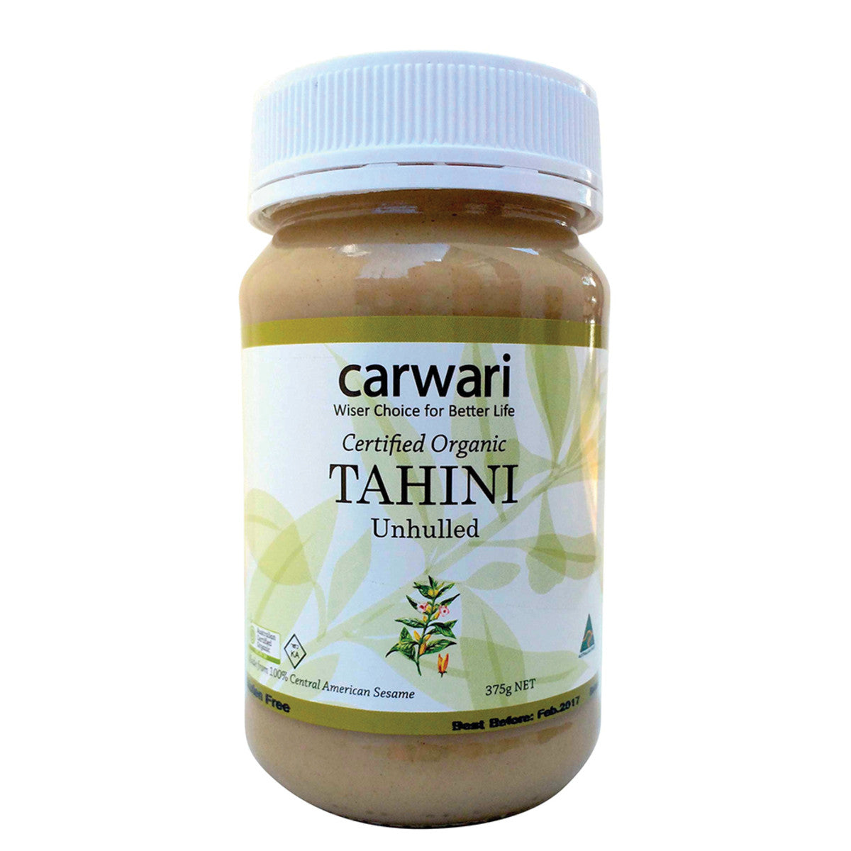 Carwari_Organic_Tahini_Unhulled_375g_media-01