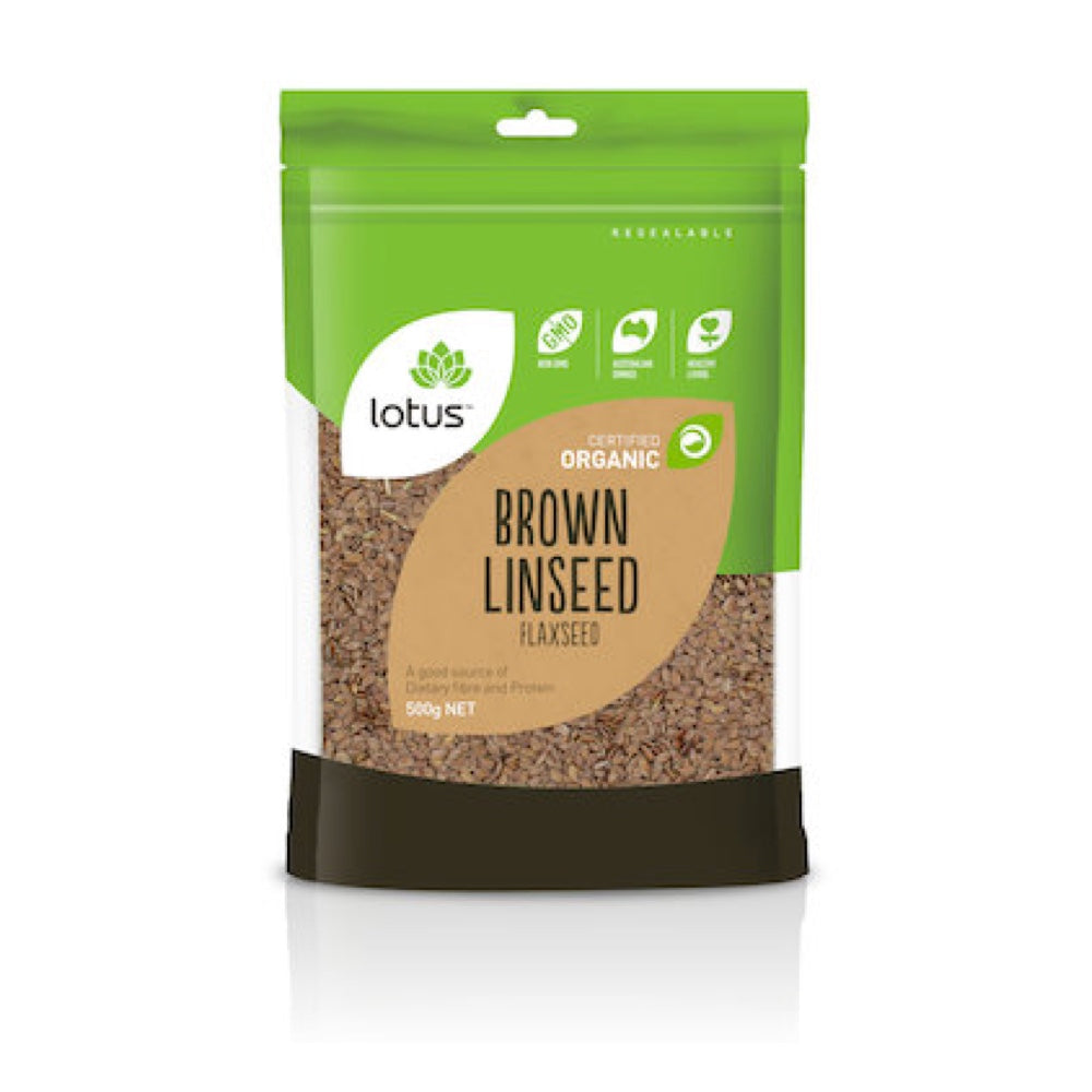 LotusBrownLinseedFlaxseed