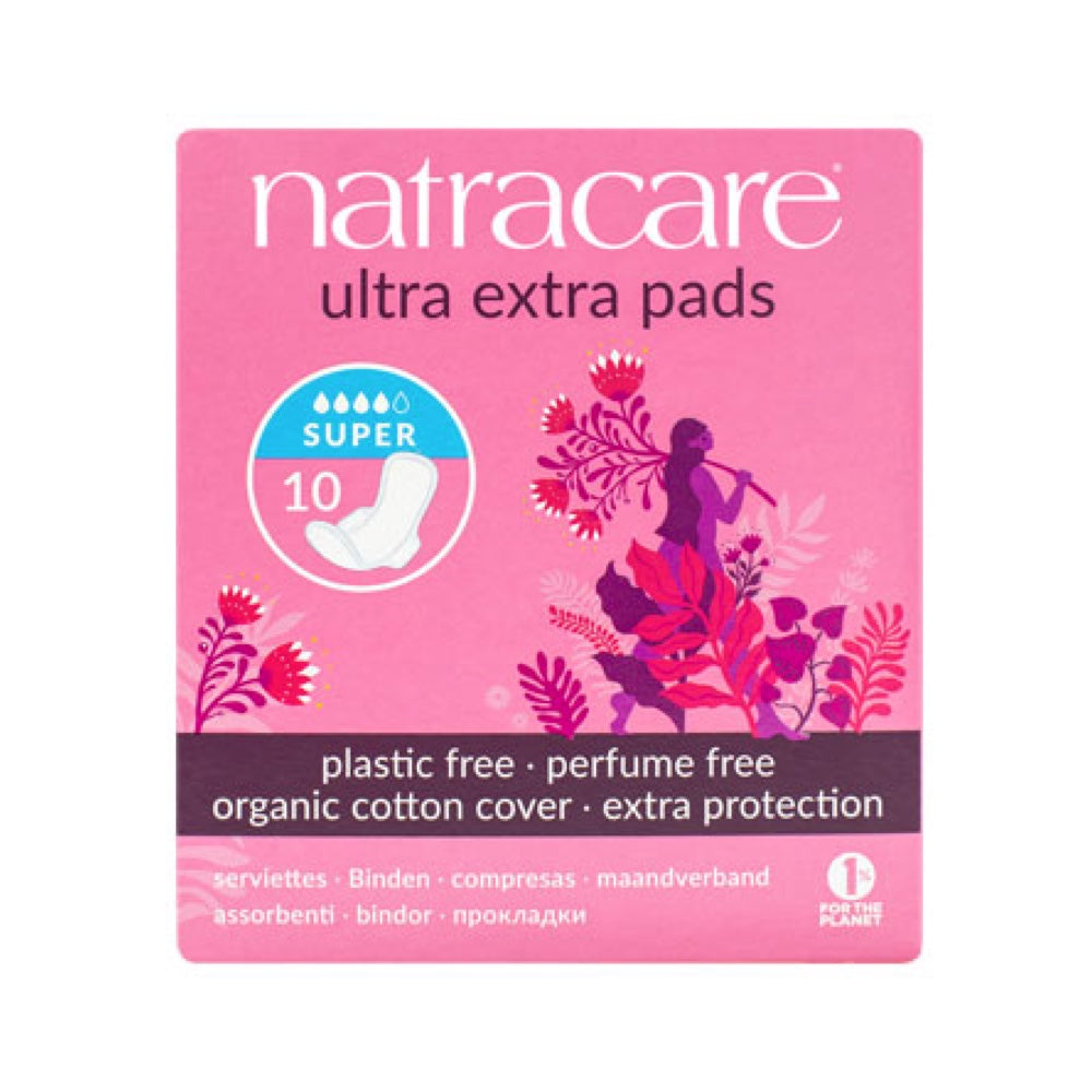 NatracareUltraExtraPadsSuper10x